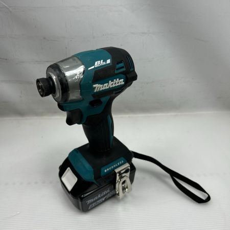 MAKITA マキタ インパクトドライバ 充電器・充電池2個・ケース付 コードレス式 TD173DRGX ブルー