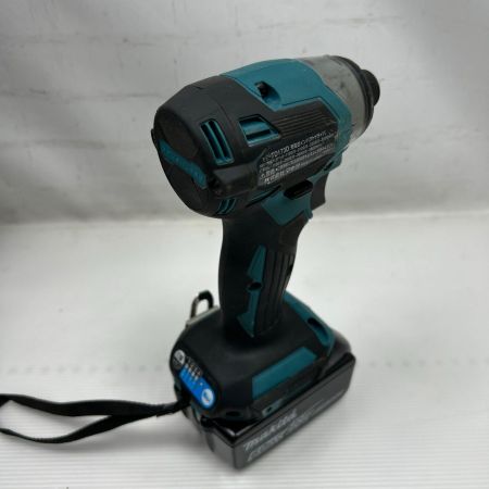 MAKITA マキタ インパクトドライバ 充電器・充電池2個・ケース付 コードレス式 TD173DRGX ブルー