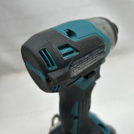 MAKITA マキタ インパクトドライバ 充電器・充電池2個・ケース付 コードレス式 TD173DRGX ブルー