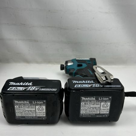 MAKITA マキタ インパクトドライバ 充電器・充電池2個・ケース付 コードレス式 TD173DRGX ブルー