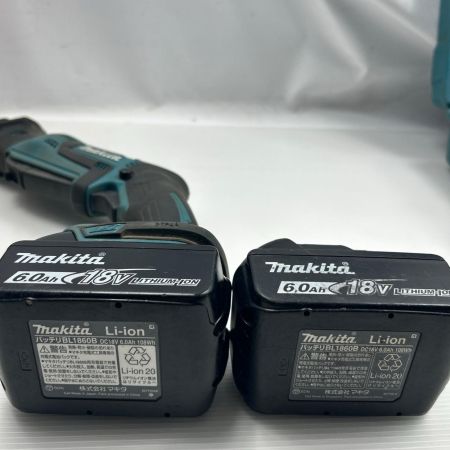 MAKITA マキタ レシプロソー 充電器・充電池2個・ケース付 JR184D ブルー