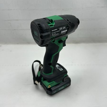 HiKOKI ハイコーキ インパクトドライバ 充電池1個付 コードレス式 WHP12DB グリーン
