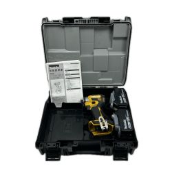 MAKITA マキタ インパクトドライバ 充電池2個付 コードレス式 18v TD173D イエロー Cランク