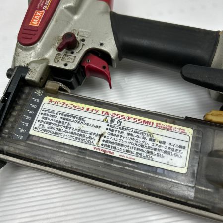 MAX マックス エアネイラ ケース付 常圧 TA-255 レッド