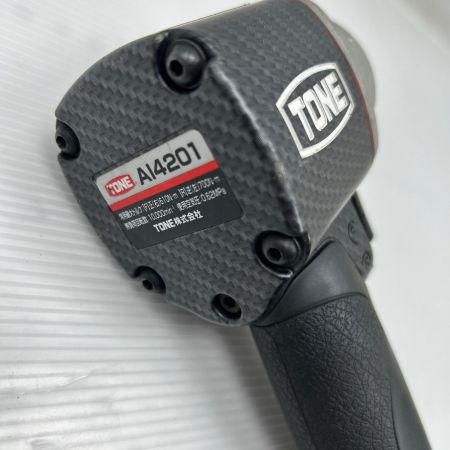 TONE トネ エアインパクトレンチ 本体のみ 常圧 AI4201 ブラック