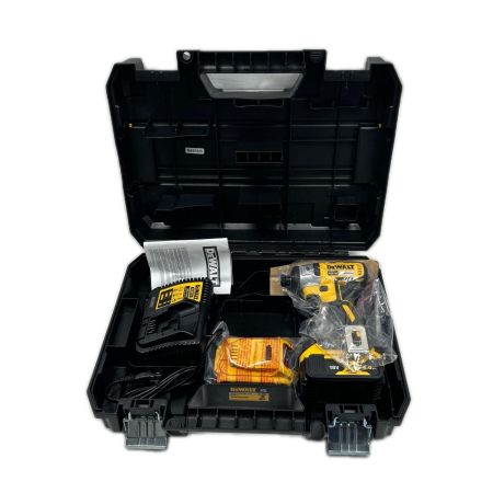DEWALT インパクトドライバ 充電器・充電池2個・ケース付 コードレス式 DCF887M2 オレンジ