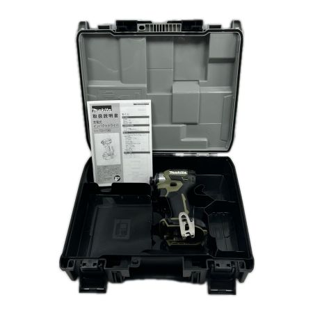 MAKITA マキタ インパクトドライバ 未使用品(S) ケース付 コードレス式 TD173D オリーブ