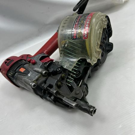 MAX マックス エア釘打ち 本体のみ 高圧 HN-65N2(D) レッド