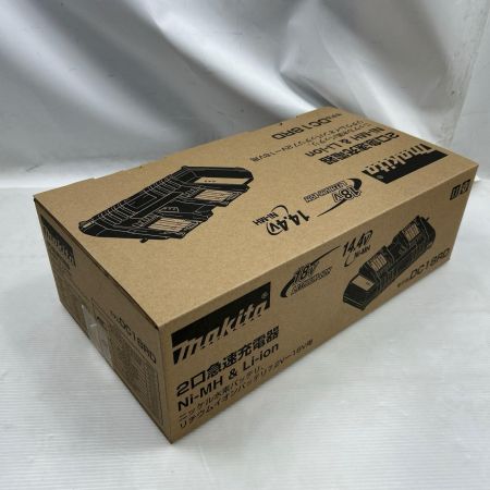 MAKITA マキタ 二口急速充電器 未使用品(S) 本体のみ DC18RD ブラック
