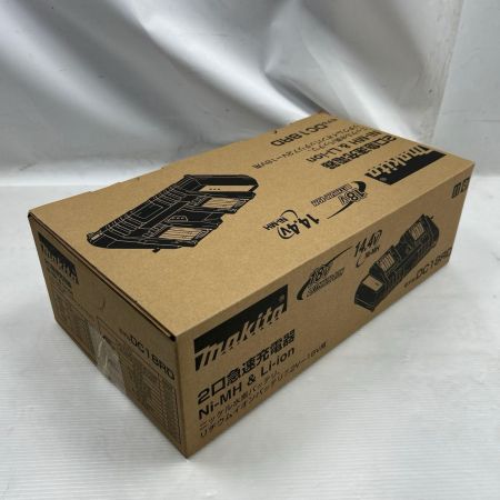 MAKITA マキタ 二口急速充電器 未使用品(S) 本体のみ DC18RD ブラック
