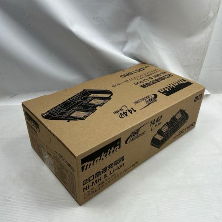 MAKITA マキタ 二口急速充電器 未使用品(S) 本体のみ DC18RD ブラック