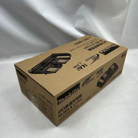 MAKITA マキタ 二口急速充電器 未使用品(S) 本体のみ DC18RD ブラック