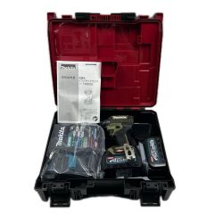 MAKITA マキタ インパクトドライバ 未使用品(S) 充電器・充電池2個・ケース付 コードレス式 40v TD002GRDXO オリーブ Sランク