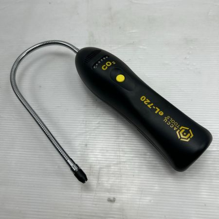 ACCUTOOLS 二酸化炭素 ガス リークディテクタ ケース付 El-720 ブラック