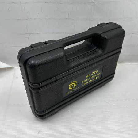 ACCUTOOLS 二酸化炭素 ガス リークディテクタ ケース付 El-720 ブラック