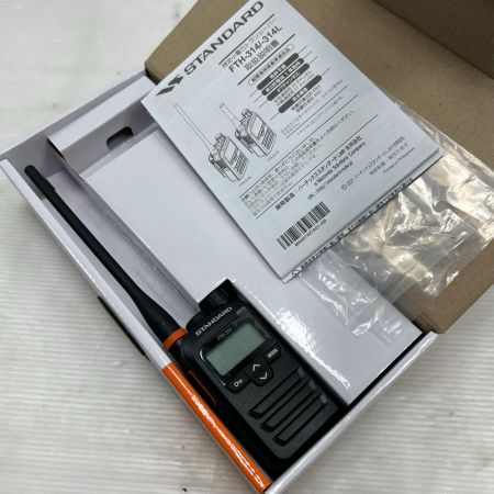 STANDARD 特定小電力トランシーバー 2個セット FTH-314 ブラック