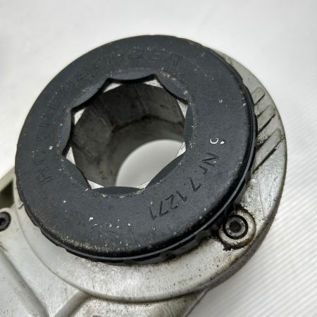 Asada ポータブルネジ切り機 ケース付 コード式 現状品 SUPER-EGO SUPERTRONIC2000