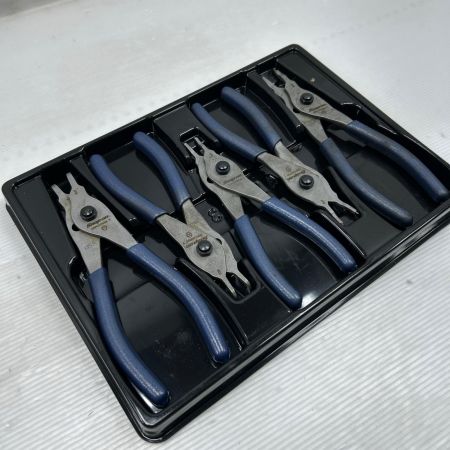 Snap-on スナップオン スナップリングプライヤー 5点セット PAKLD204 ブルー