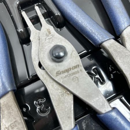 Snap-on スナップオン スナップリングプライヤー 5点セット PAKLD204 ブルー
