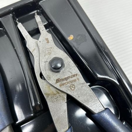 Snap-on スナップオン スナップリングプライヤー 5点セット PAKLD204 ブルー