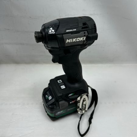 HiKOKI ハイコーキ インパクトドライバ 充電器・充電池2個・ケース付 コードレス式 36v WH36DD ライトグレー