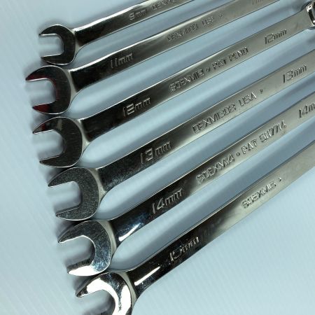  Snap-on スナップオン コンビネーションレンチ SOEXM15/SOEXM14/OEXM130B/SOEXM12/OEXM10B/OEXM90B 6本セット SOEXM&OEXM