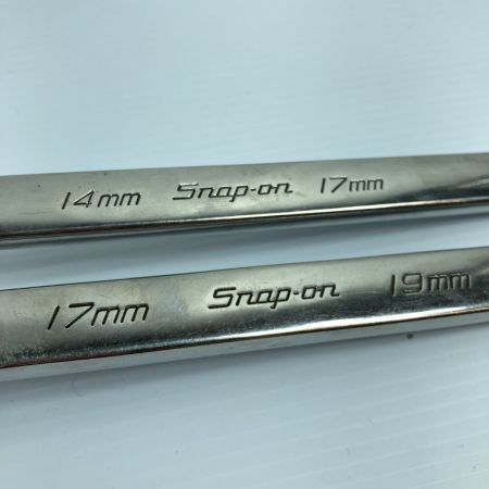  Snap-on スナップオン メガネレンチ 60°オフセット XOM1417/1719 2本セット XOM1417/1719
