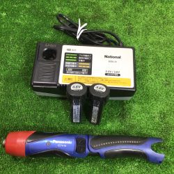 ** Panasonic パナソニック 充電ドリルドライバー 3,6V/1,5Ah バッテリ2個・充電器付属 EZ7410 Bランク