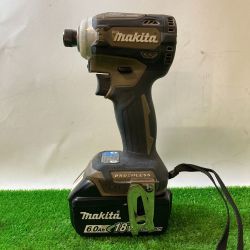 ** MAKITA マキタ 18Vコードレスインパクトドライバ TD171D オーセンティックブラウン Bランク