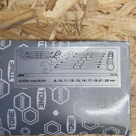  TONE トネ コンビネーションスパナ　10本セット CS100