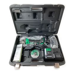 ** HiKOKI ハイコーキ 36V 100ｍｍコードレスディスクグラインダー　バッテリー・充電器付 G3610DA(XP) Sランク