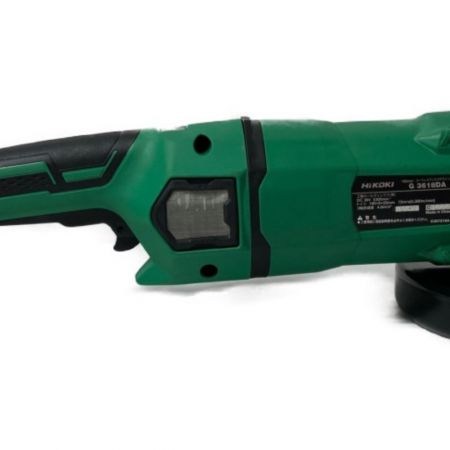 HiKOKI ハイコーキ 36V コードレスディスクグラインダ　ケース付（バッテリ・充電器別売り） G3618DA グリーン