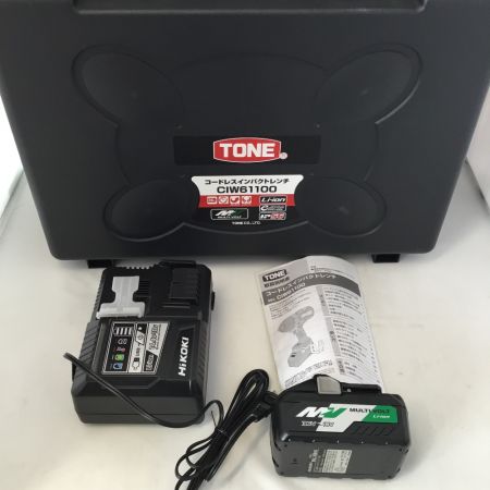  TONE トネ コードレスインパクトレンチ 36V 付属品完備 CIW61100