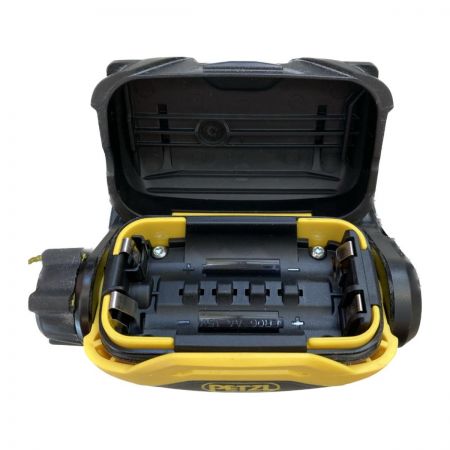  PETZL 100ルーメン　防爆ヘッドライト PIXA3 ブラック×イエロー