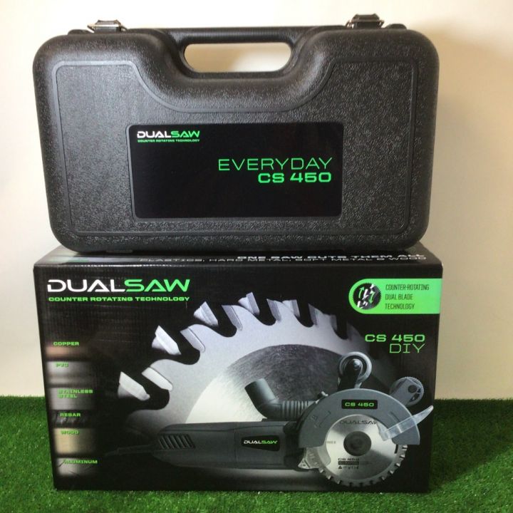 ショップジャパン DUALSAW デュアルソー CS 450 DIY 電動のこぎり 　1ｔ07　100 Shop Japan(ショップジャパン) オークローンマーケティング ダブルカッター DUS-WS01