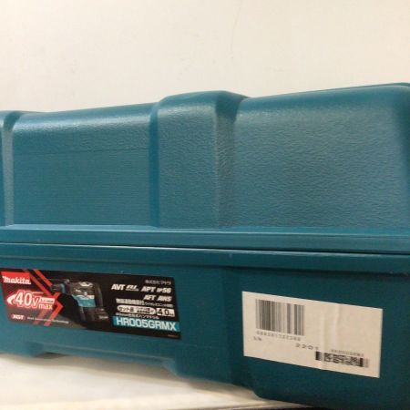  MAKITA マキタ 充電式ハンマドリル 40V HR005GRMX