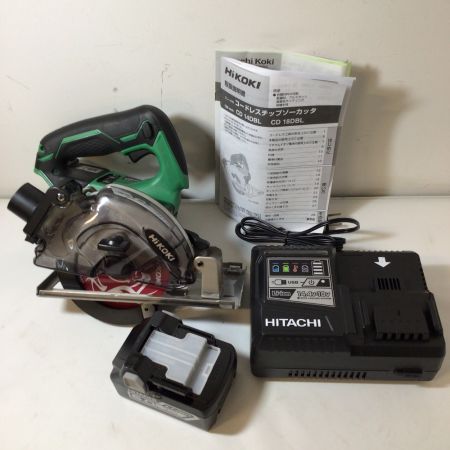 中古】 HITACHI 日立 コードレスチップソーカッタ 18V 6.0Ah CD18DBL