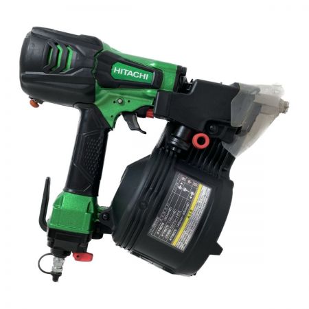  HITACHI 日立 90mm 高圧ロール釘打機　パワー切替機構あり ① NV90HR(SL) グリーン