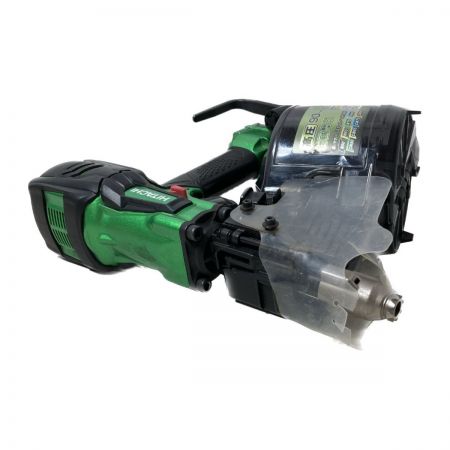  HITACHI 日立 90mm 高圧ロール釘打機　パワー切替機構あり ① NV90HR(SL) グリーン