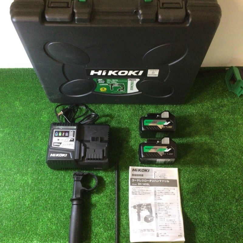 中古】 HiKOKI ハイコーキ 18V 16ｍｍ ロータリハンマドリル バッテリ2 ...