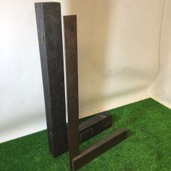 ** 富士精密計器 台付スコヤー 600mm ケース付属 Bランク