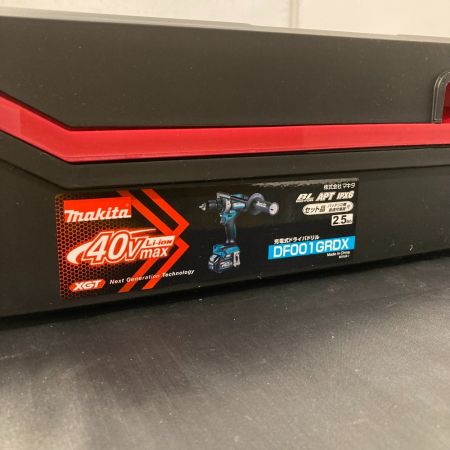  MAKITA マキタ 40Vコードレスドライバドリル DF001GRDX