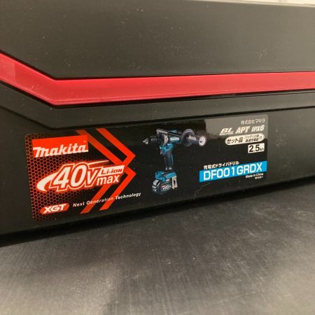  MAKITA マキタ 40Vコードレスドライバドリル DF001GRDX