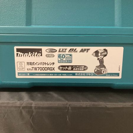  MAKITA マキタ 18Vコードレスインパクトレンチ TW700DRGX