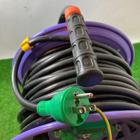  NICHIDO 温度センサー付 電工ドラム 屋内型 30m NF-EB34