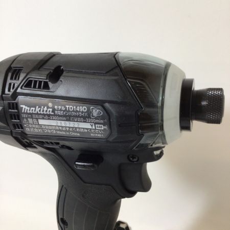  MAKITA マキタ 充電式インパクトドライバ 18V 3,0Ah TD149DRFXB