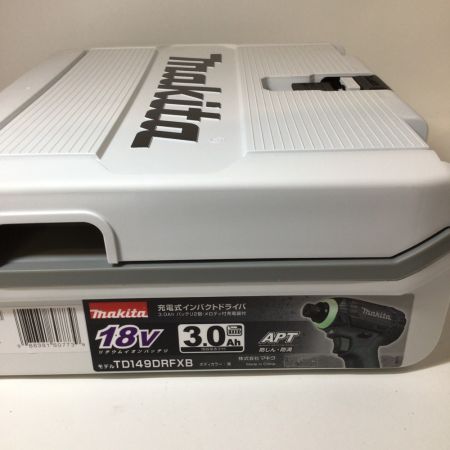  MAKITA マキタ 充電式インパクトドライバ  18V 3,0Ah TD149DRFXB