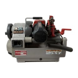 ＊＊ ASADA ネジ切り機 パイプマシン 丸ノコ付き ビーバー25 Cランク