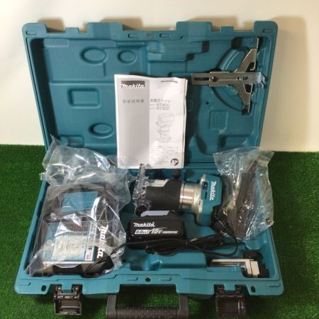 中古】 MAKITA マキタ 充電式トリマ 18V 6,0Ah RT50DRG Sランク｜総合