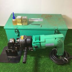 ** KAMEKURA 亀倉精機 電動油圧式 レスバリア ポートパンチャー ケース・コマ付 RF-1 Bランク